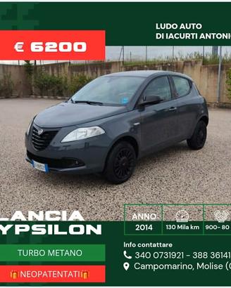 Lancia Ypsilon 0.9 TwinAir 85 CV 5 porte Metano Ec