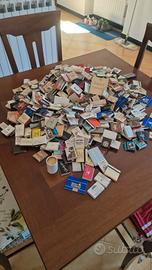 250 scatole di fiammiferi vintage da collezione 