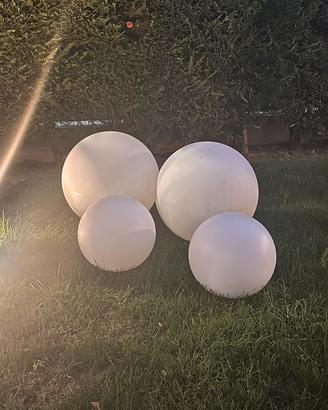 4 lampade da giardino IP65