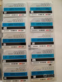 schede telefoniche tiratura limitata 