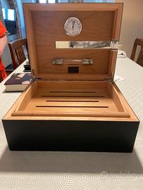 Umidificatore Sigari Natuzzi (50-75) in pelle