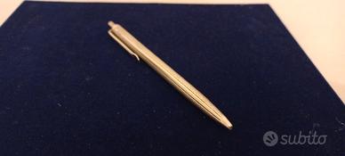 penna vintage in argento massiccio 800