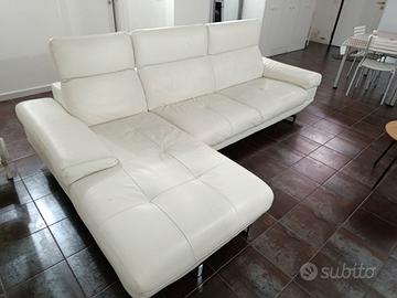 Divano vera pelle cm 280