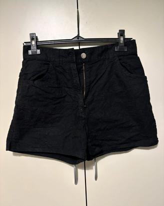 Shorts neri ricamati New Penny