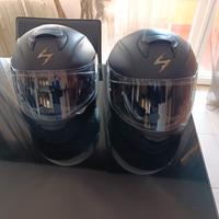 coppia caschi modulari Scorpion 