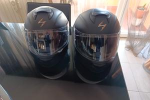 coppia caschi modulari Scorpion 