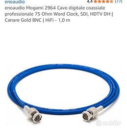 Mogami 2964 Cavo digitale  bnc 75 Ohm Word Clock,
