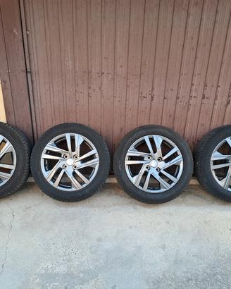 Set cerchi in lega originali Peugeot 208 II serie