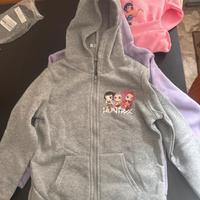 Giacca zip bambina grigia kpop demon huntrix Nuova