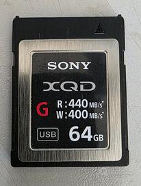 Sony XQD G Series 64GB 440MB/s