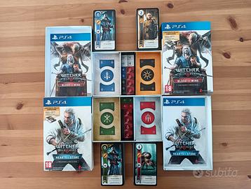 The Witcher 3 HoS/BaW Edizioni Limitate (PS4)