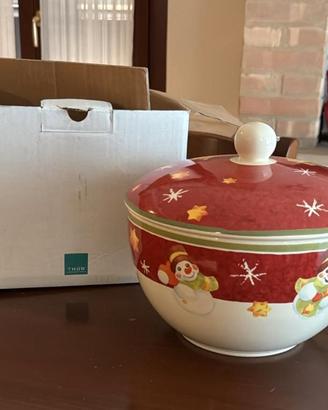 Biscottiera natalizia THUN con scatola