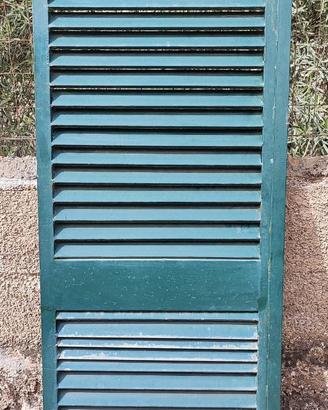 Persiana in ferro 150x60 con telaio e serratura