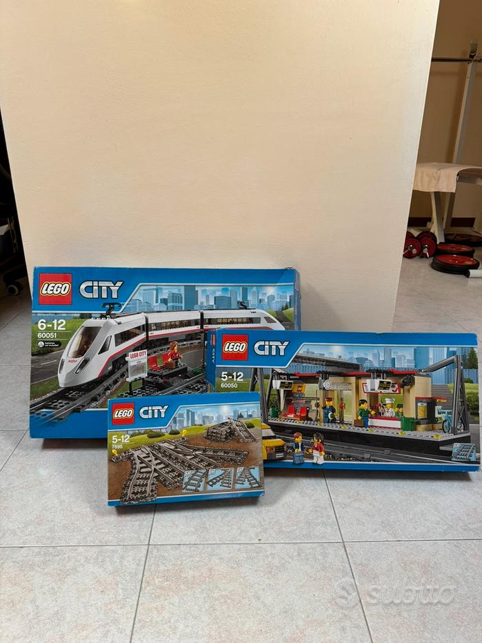 Passenger Train Lego Stazione Ferroviaria 60050 LEGO Treno Ad Alta