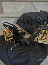 SANDALI CON TACCO D&G