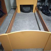 Letto singolo  + rete a doghe x cameretta