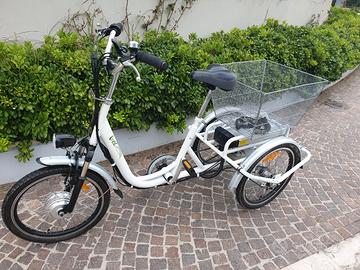 bici elettrica a 3 ruote