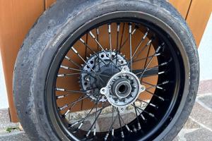 Cerchio posteriore Alpina Husqvarna wr/cr/sm