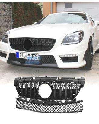GRIGLIA MERCEDES SLK R172 11-15 LOOK GT-R NERO LUC