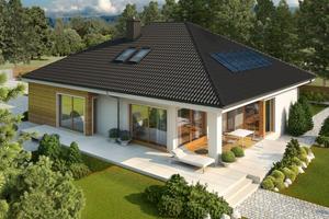 Albinea zona geriatrico villa ind.te con giardino