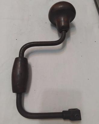collezione antico trapano a manovella 