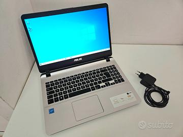 Laptop Asus X507M con 250GB SSD Lexar Nuovo