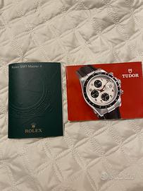 Libretto Rolex e Tudor originali