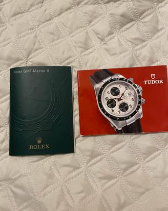 Libretto Rolex e Tudor originali