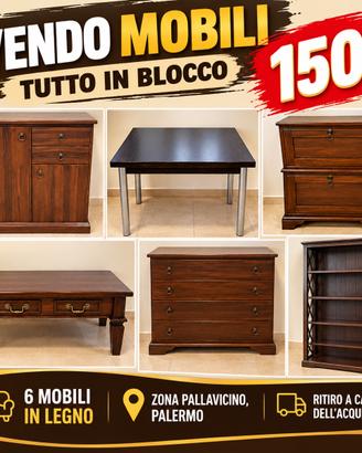 Mobili in blocco