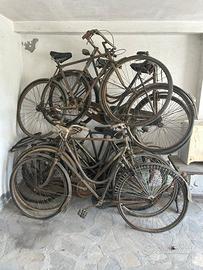 Lotto 9 biciclette d’epoca