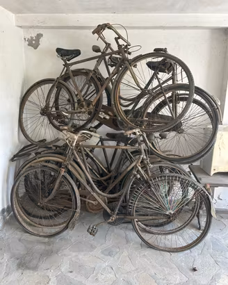 Lotto 9 biciclette d’epoca