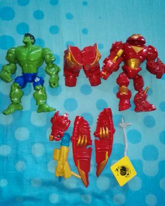 Marvel hero mashers hulk versus hulk buster