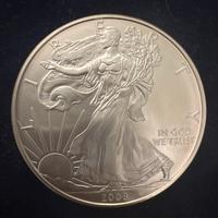 1 dollaro 2008 argento Aquila Americana FDC