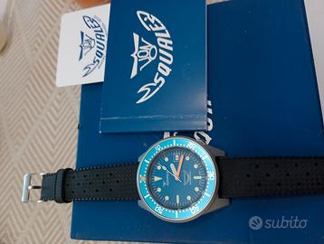 Squale 1521-026B0 blue blasted
