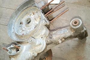 coppia di carter motore vespa piaggio px 150 vlx1m