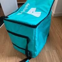 Borsa/zaino termico grande Deliveroo