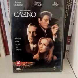 "CASINO" film-dvd con De Niro, Stone, Pesci  