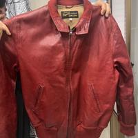 Giubotto pelle Stewart Bordeaux - XL