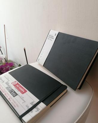 Coppia Sketchbook NUOVI  album disegno 