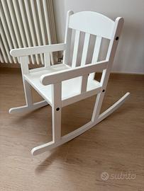 Mini sedia dondolo Ikea