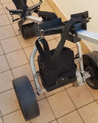 supporto per mazze di golf elettrico