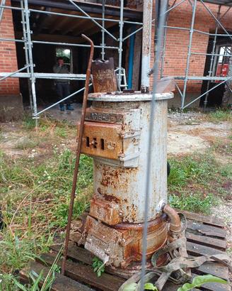 stufa a legna d'epoca