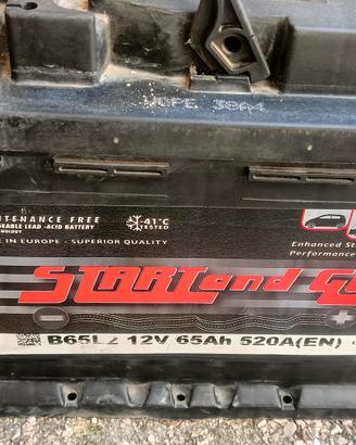 Batteria auto 12v 65ah 520a