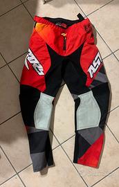 pantaloni da motocross AST con protezioni