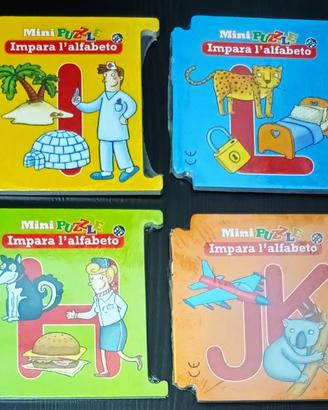 LIBRI PUZZLE Impara L'Alfabeto per la Scuola