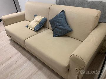 Divano letto matrimoniale 2 piazze con materasso