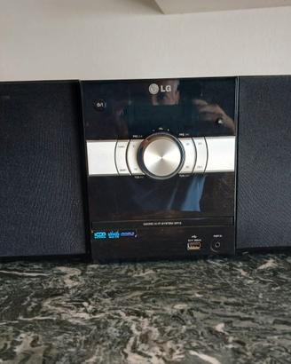 splendido micro sistema Hi-Fi LG modello XP1