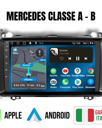 Mercedes classe A e B KIT COMPL. Autoradio Android