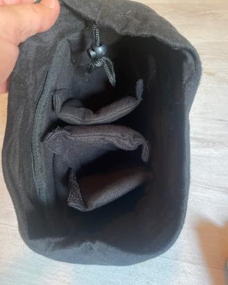 Borsa foto e obbietti