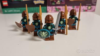 LEGO 5x Minifigures Kraken Warrior - Castle